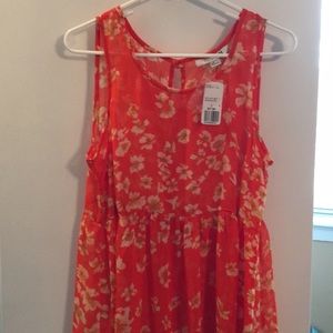 Orange /mustard dress